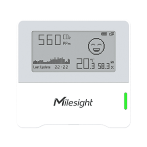 Capteur Milesight AM103, pour la qualité de l'air intérieure (co2, température et humidité)