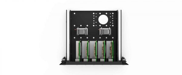 UM-SBC-308 - Kit de montage en rack Raspberry Pi 10″ | 5x emplacement Pi | 2.00U