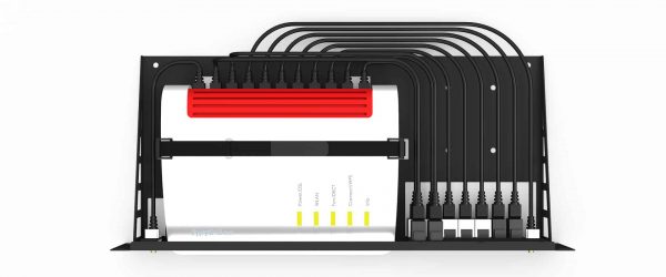 NM-AVM-005 - Kit de montage en rack 19 pouces pour FRITZ!Box 6890 LTE