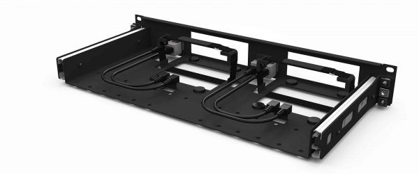 NM-KCB-202 - Kit de montage en rack pour KoCoBox Med+ 19 pouces | 2x emplacement KoCoBox | 1.33U