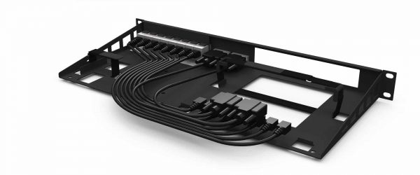 UM-LEN-001 - 19″ Lenovo ThinkCentre / ThinkStation -Kit de montage en rack minuscule | 8x connecteur | 1.00U