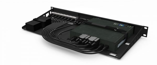 UM-LEN-001 - 19″ Lenovo ThinkCentre / ThinkStation -Kit de montage en rack minuscule | 8x connecteur | 1.00U