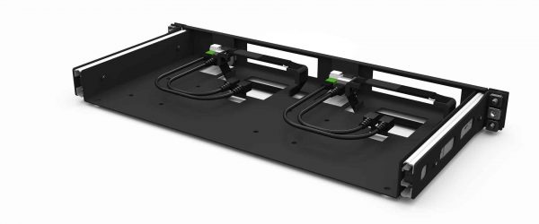 NM-TEL-201 - Kit de montage en rack 19 pouces | 2x emplacement Telekom Glasfaser Modem 2 | 1.00U