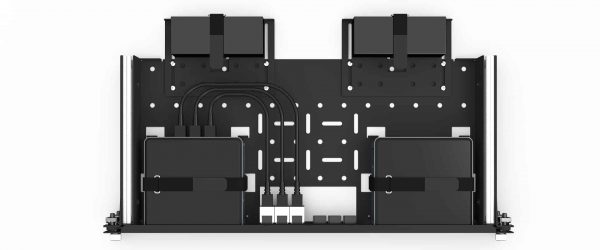 UM-INT-208 - Kit de montage en rack 2x Intel NUC | Mince | 19 pouces | 1.00U