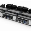 UM-INT-210 - Kit de montage en rack x3 Intel NUC | Mince | 19 pouces | 1.00U