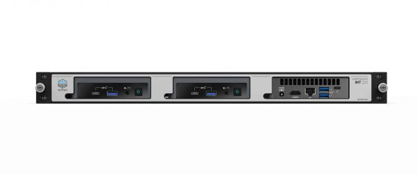UM-INT-210 - Kit de montage en rack x3 Intel NUC | Mince | 19 pouces | 1.00U