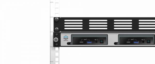UM-INT-210 - Kit de montage en rack x3 Intel NUC | Mince | 19 pouces | 1.00U