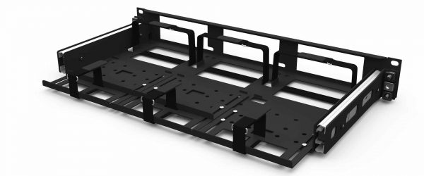 UM-INT-209 - Kit de montage en rack x3 Intel NUC | Grand | 19 pouces | 1.33U
