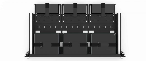 UM-INT-209 - Kit de montage en rack x3 Intel NUC | Grand | 19 pouces | 1.33U