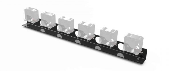 zr-sbc-804 - Support de ventilateur 40x40mm pour kits de montage en rack Raspberry Pi 2.00U