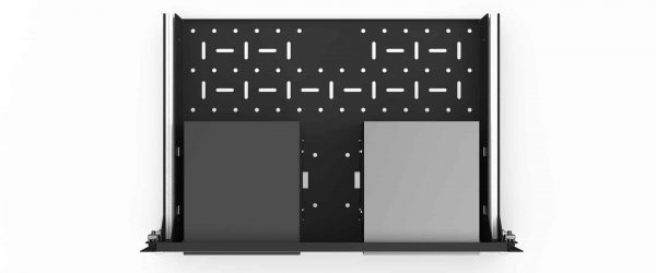 UM-BAY-202 - Kit de montage en rack pour baie de disque pleine hauteur 5,25″