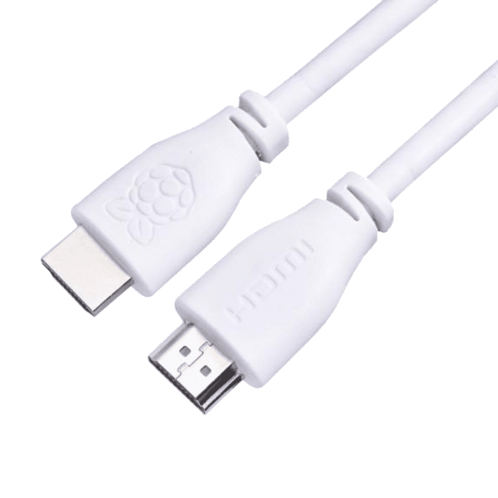 Assemblage de câble audio / vidéo, HDMI Mâle, HDMI mâle, 3.28 ft, 1 m, Blanc