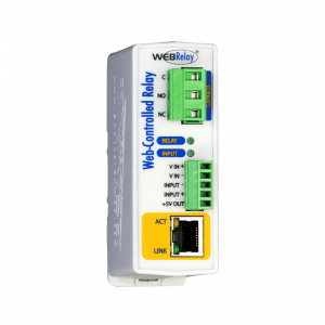 ControlByWEB WebRelay : Module d'une sortie relais et d'une entrée numérique sur IP