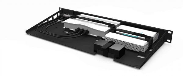 NM-DRA-002 - Kit de montage en rack Ubiquiti USG / DrayTek Vigor 130 / 165 / 166 / 167, 19 pouces