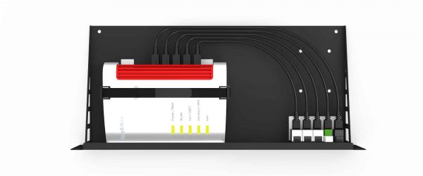 NM-AVM-008 - Kit de montage en rack 19 pouces pour FRITZ!Box 5530 et fibre