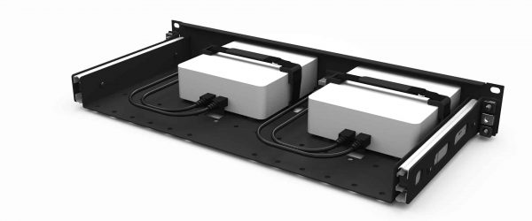 NM-KCB-202 - Kit de montage en rack pour KoCoBox Med+ 19 pouces | 2x emplacement KoCoBox | 1.33U