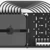 UM-APP-205 - Kit de montage en rack Mac Mini | 19 pouces | 1.00U
