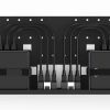 UM-INT-001 - Kit de montage en rack Intel NUC 19″ | 2x emplacement NUC | 12x connecteur | 1,66U