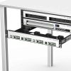 zr-msk-014 - Supports de montage en rack 19 pouces | 1,66U | Profondeur 330 mm