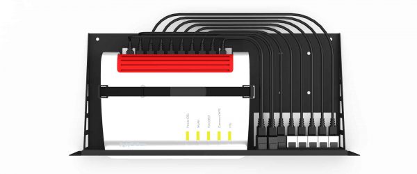 NM-AVM-001 - Kit de montage en rack 19 pouces pour FRITZ!Box 7590 / 7590 AX