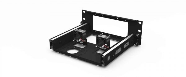 UM-SBC-308 - Kit de montage en rack Raspberry Pi 10″ | 5x emplacement Pi | 2.00U