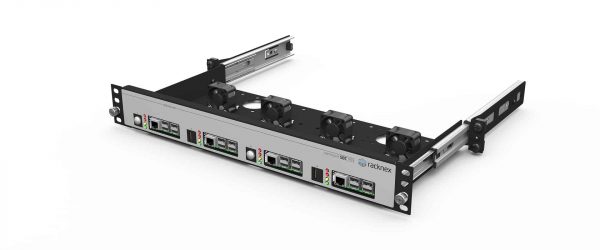 UM-SBC-203 - Kit de montage en rack Raspberry Pi 19″ | 4x emplacement Pi | 4x connecteur | 1,37U