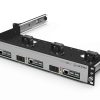 UM-SBC-210 - Kit de montage en rack Raspberry Pi 19″ | 3x emplacement Pi | 7x connecteur | 1,37U