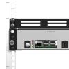 UM-SBC-203 - Kit de montage en rack Raspberry Pi 19″ | 4x emplacement Pi | 4x connecteur | 1,37U