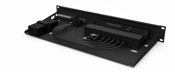 NM-SCP-001 - Kit de montage en rack 19 pouces pour Securepoint RC100 / RC200 UTM G3, terra Black Dwarf UTM G3