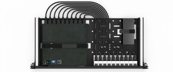 UM-LEN-203 - Kit de montage en rack Lenovo ThinkCentre Tiny, kit de montage en rack ThinkStation Tiny 19 pouces | 10x connecteur | 1.00U