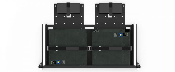 UM-LEN-202 - Kit de montage en rack ThinkCentre Tiny / Kit de montage en rack Think Station Tiny 2x emplacement Lenovo | 19 pouces | 1.00U
