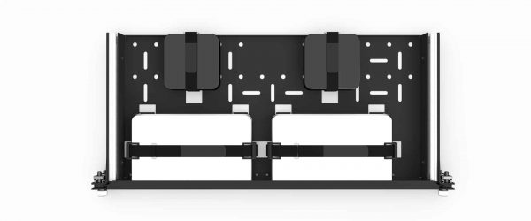 NM-UBI-202 - Kit de montage en rack PoE Ubiquiti UniFi Switch Lite 8 | 19 pouces | 2x emplacement | 1.00U