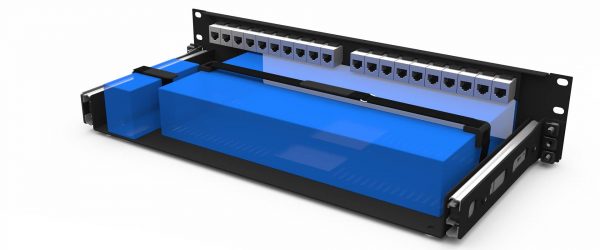 NM-UNI-203 - Kit de montage en rack universel 19 pouces | 2.00U | 20x connecteur