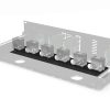 zr-sbc-804 - Support de ventilateur 40x40mm pour kits de montage en rack Raspberry Pi 2.00U