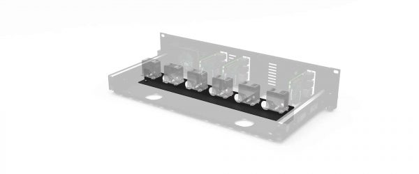 zr-sbc-804 - Support de ventilateur 40x40mm pour kits de montage en rack Raspberry Pi 2.00U